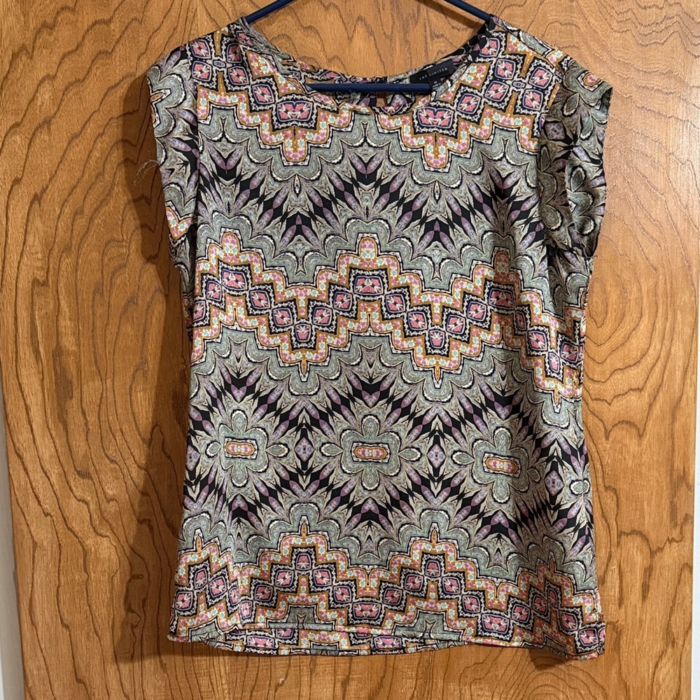 The Limited Multicolor Patterned Blouse